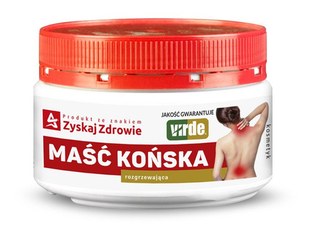 Maść końska Rozgrzewająca Zyskaj Zdrowie, 350g