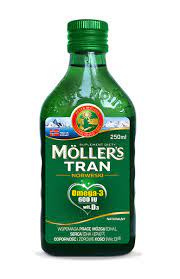MÖLLER'S TRAN NORWESKI o aromacie naturalnym 250ml
