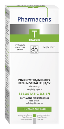 PHARMACERIS T SEBOSTATIC DZIEŃ Krem, 50 ml