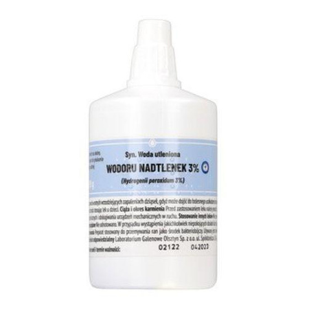 Wodoru nadtlenek 3% płyn 100g LGO