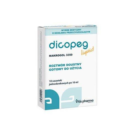 DICOPEG LIQUID płyn w saszetkach x 10 sztuk 
