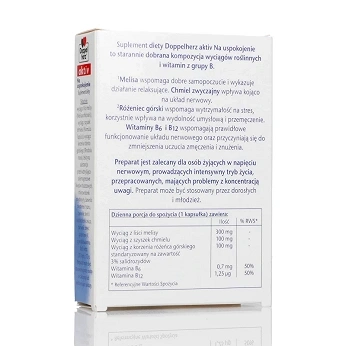 Doppelherz Aktiv Na uspokojenie , 20 kapsułek