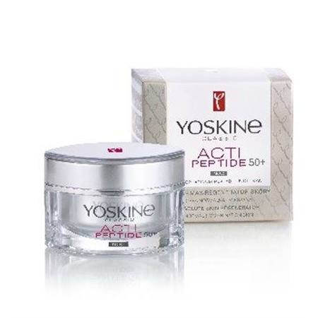 Yoskine Classic Platin Peptide Max-Regenerator Skóry 50+ krem do cery normalnej i suchej na noc 50 ml