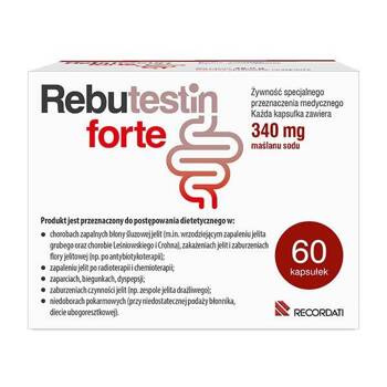 Rebutestin forte x 60 kapsułek