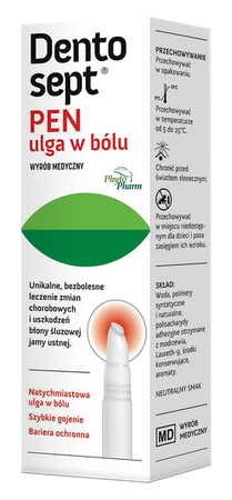 Dentosept Pen ulga w bólu, żel w sztyfcie 3,3 ml
