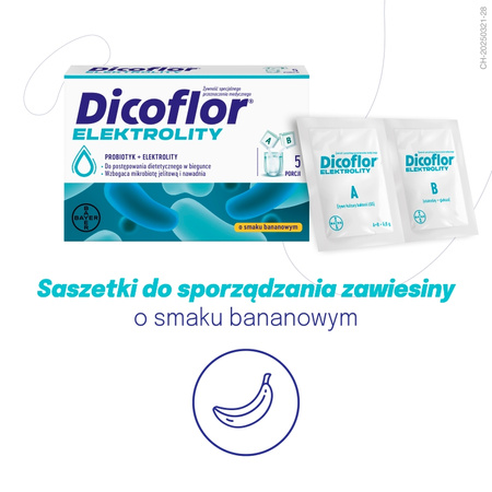 Dicoflor Elektrolity 10 saszetek