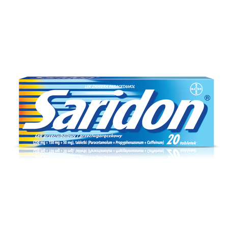 Saridon x 20 tabletek