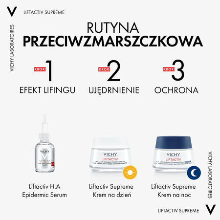VICHY LIFTACTIV SUPREME NUIT Krem ujędrniający na noc 50ml