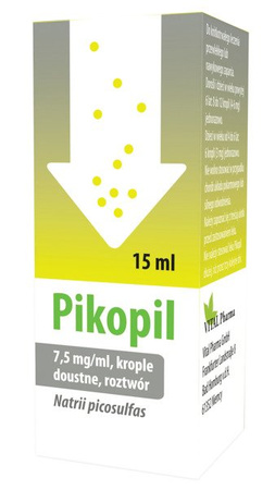 Pikopil krople 7,5mg/ml 15ml DATA WAŻNOŚCI 31.01.2026