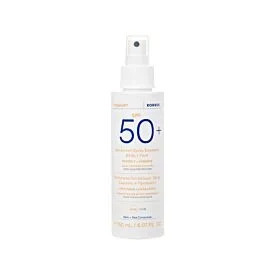 Korres Yoghurt, emulsja ochronna do twarzy i ciała SPF 50, spray, 150 ml