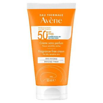 AVENE EAU THERMALE Krem SPF50+ Krem bez zapachu 50  ml  DATA WAŻNOŚCI 31.03.2026