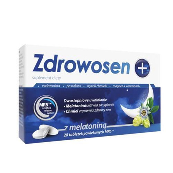Zdrowosen+ z melatoniną, 28 tabletek