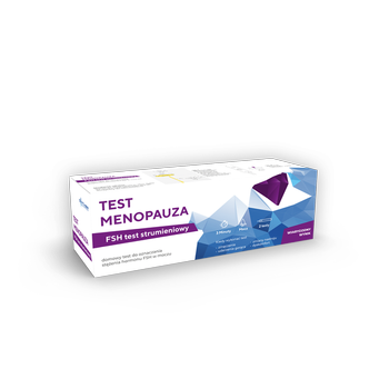 Test Menopauza strumieniowy FSH 2 sztuki DATA WAŻNOŚCI 31.12.2025