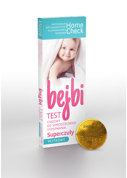 Test ciążowy Bejbi płytkowy Superczuły 1 sztuka