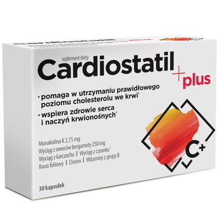 Cardiostatil Plus 30 kapsułek twardych