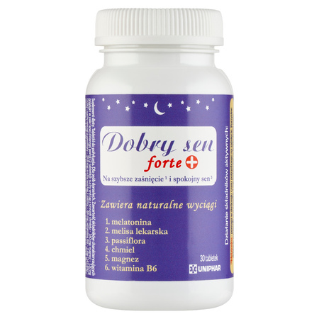 DOBRY SEN FORTE x 30 tabletek powlekanych