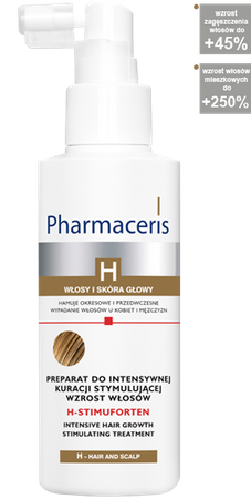 PHARMACERIS H Stimuforten Preparat stymulujący wzrost włosów 125ml