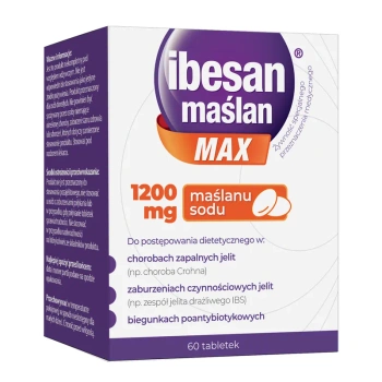 Ibesan maślan max, 60 tabletek