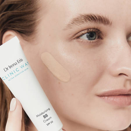 CLINIC WAY Nawilżający Krem BB SPF 50 30ml