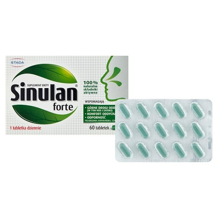 Sinulan Forte 0,45 g, 60 tabletek