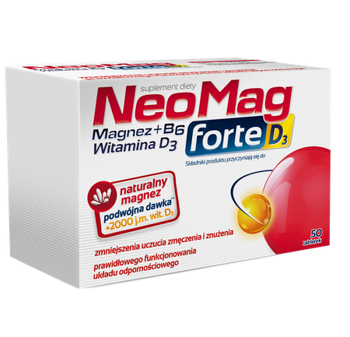 NEOMAG FORTE D3 x 50 tabletek