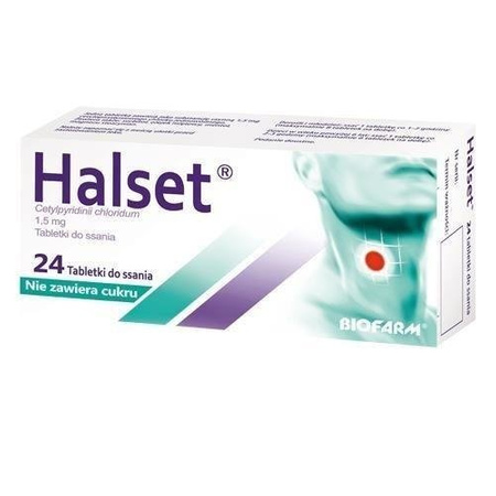 Halset 1,5mg x 24 tabletki do ssania