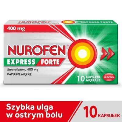 Nurofen Express Forte 400 mg  x 10 kapsułek