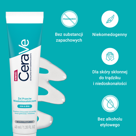 Cerave Żel Przeciw Niedoskonałościom 40 ml