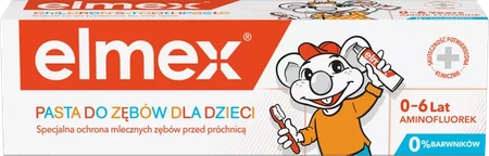ELMEX Pasta do zębów dla dzieci do 6 lat 50ml