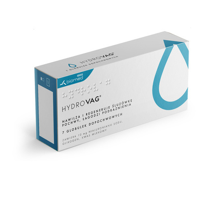 HYDROVAG x 7 globulek dopochwowych