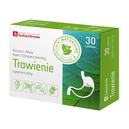 ZYSKAJ ZDROWIE Trawienie, 30 tabletek