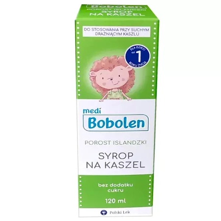 BOBOLEN porost islandzki syrop 120ml