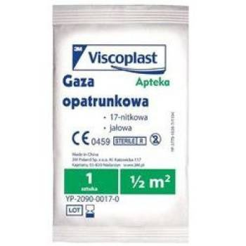 VISCOPLAST Gaza opatrunkowa jałowa 0,5 m x 1 sztuka