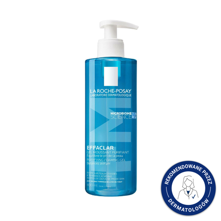 LA ROCHE-POSAY EFFACLAR Żel do skóry tłustej i wrażliwej, 400ml