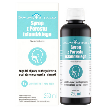 Syrop z porostu islandzkiego 250 ml