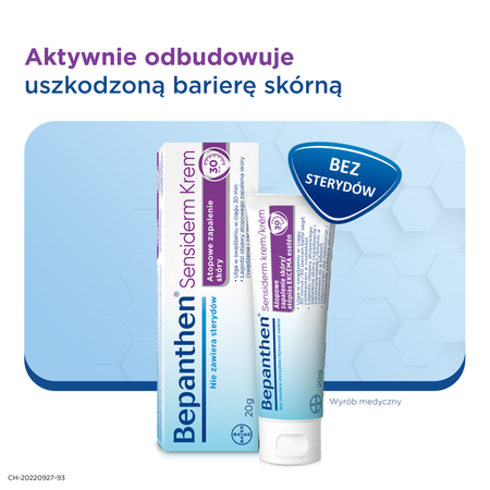 BEPANTHEN SENSIDERM Krem 50g