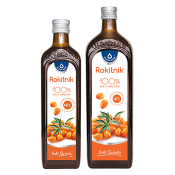 Rokitnik Naturalny Sok z owoców rokitnika 490ml