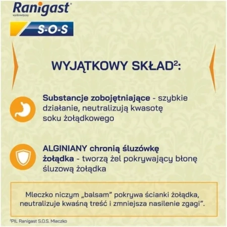 Ranigast S-O-S Mleczko 200 ml