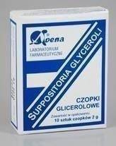 CZOPKI GLICEROLOWE Glyceroli Suppositoria 2g x 10 sztuk