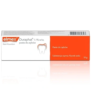 Elmex Duraphat 1,1%, pasta do zębów 51 g