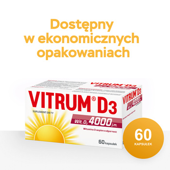 Vitrum D3 4000 kaps. 60 kaps.