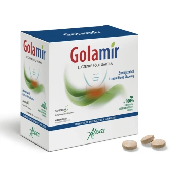Aboca Golamir 2ACT, 20 tabletek do ssania