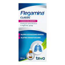 Flegamina syrop smak malinowy 120ml