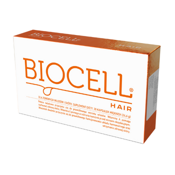 Biocell Hair 30 kapsułek DATA WAŻNOŚCI 30.11.2025