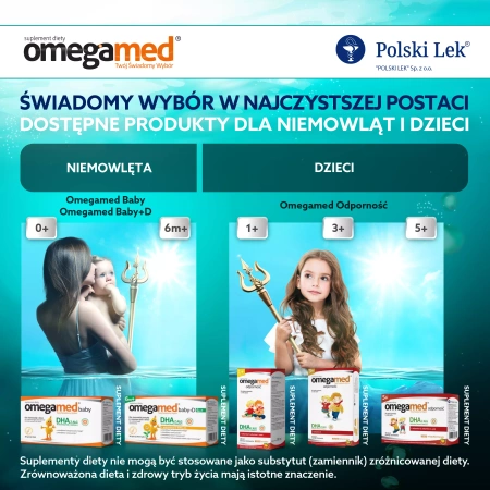 Omegamed Baby kapsułki twist off 30 sztuk