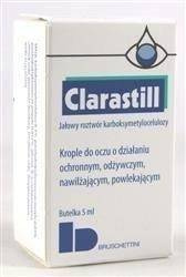 Clarastill krople do oczu roztwór 5ml DATA WAŻNOŚCI 31.12.2025