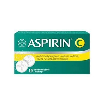 Aspirin C x 10 tabletek musujących 