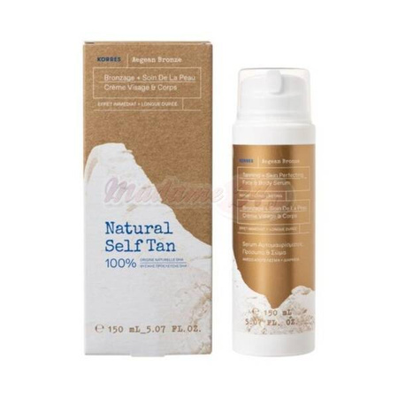 Korres Natural Self Tan Serum samoopalające do twarzy i ciała 150 ml