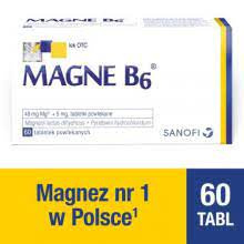 Magne B6  60 tabletek powlekanych