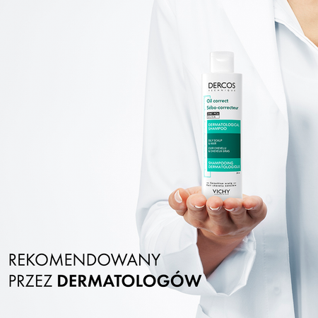 Szampon dermatologiczny Vichy Dercos Technique Oil Control Shampoo do włosów przetłuszczających się 200 ml